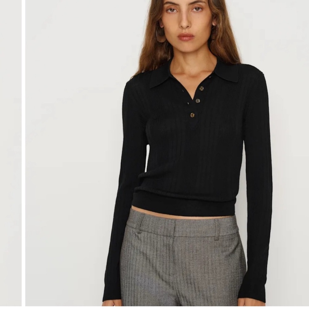 Reformation Black Sweater